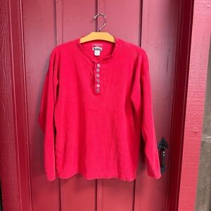 Marlboro Vintage Red Henley Tee! Best PRICE!!